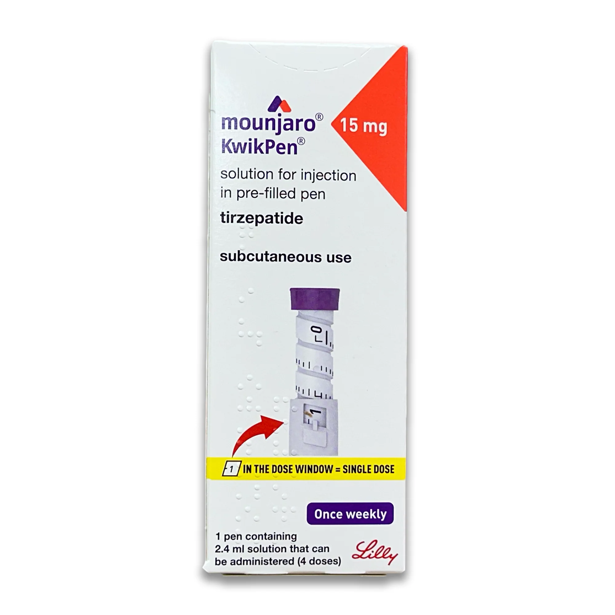 Mounjaro KwikPen 15mg Pre-Filled Pen