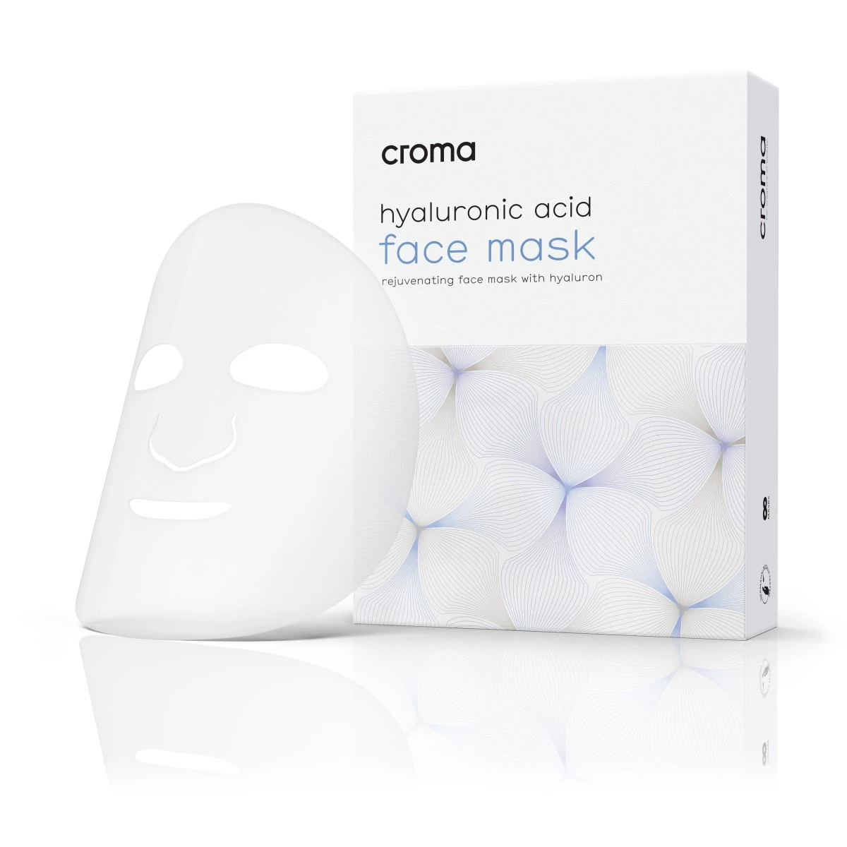 Croma Hyaluronic Acid Face Mask (Pack of 8)